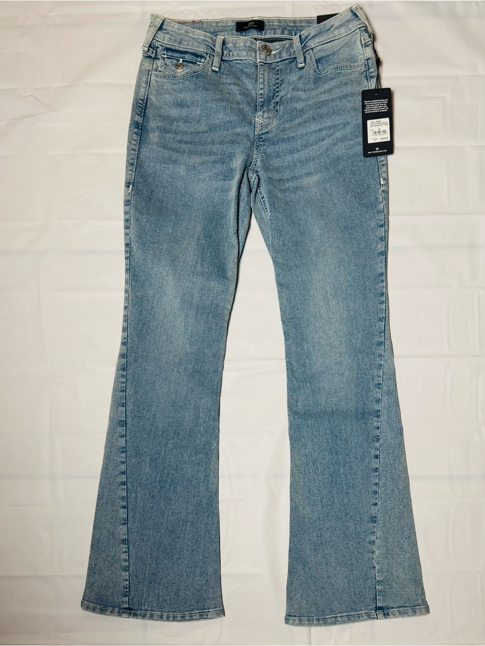 True Religion Women’s Flare Bootcut Mid Rise Jeans, Sz 30. NWT